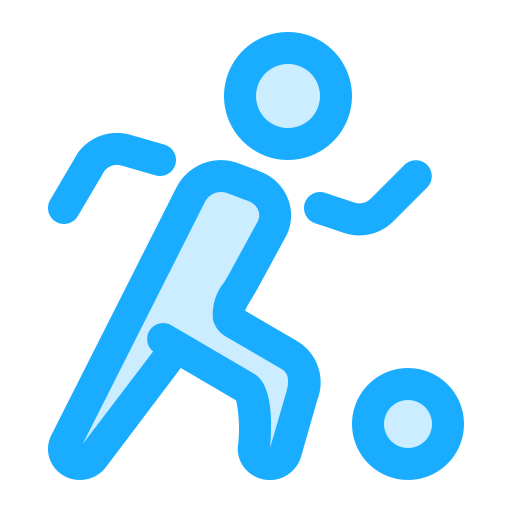 Kick ball Generic Blue icon