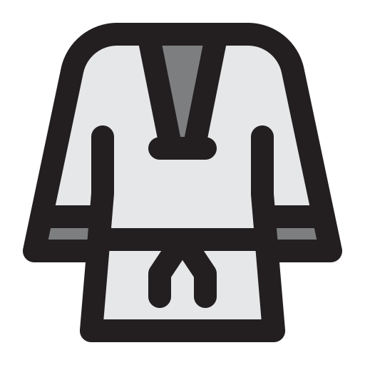 taekwondo Generic Outline Color icono