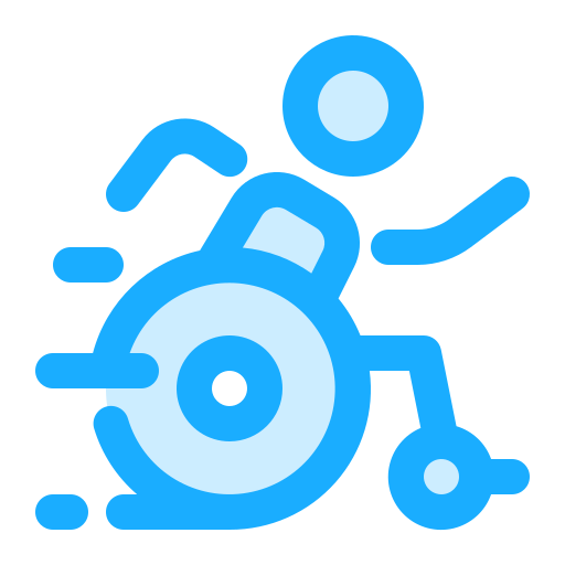 Paralympic Generic Blue icon