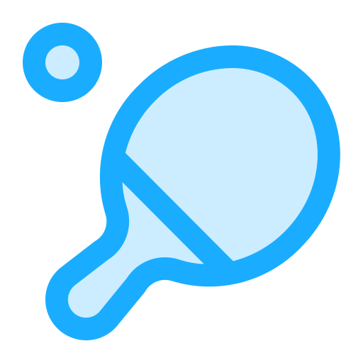 tafeltennis Generic Blue icoon