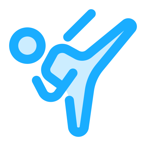 Taekwondo Generic Blue icon