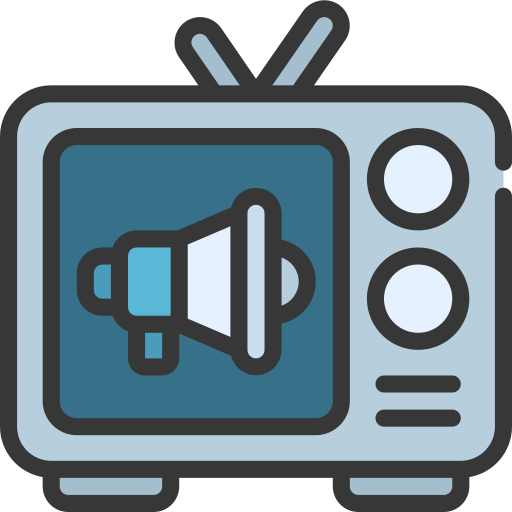 Television Juicy Fish Soft-fill icon