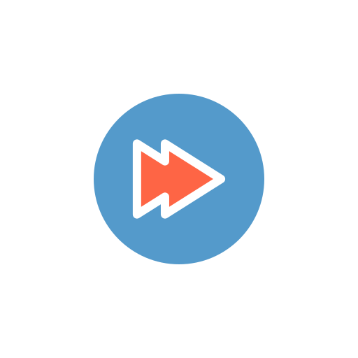 botón de avance Generic Flat icono