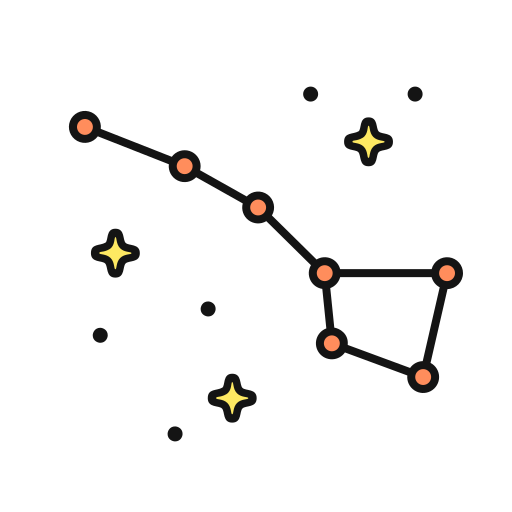 constellation Generic Outline Color Icône