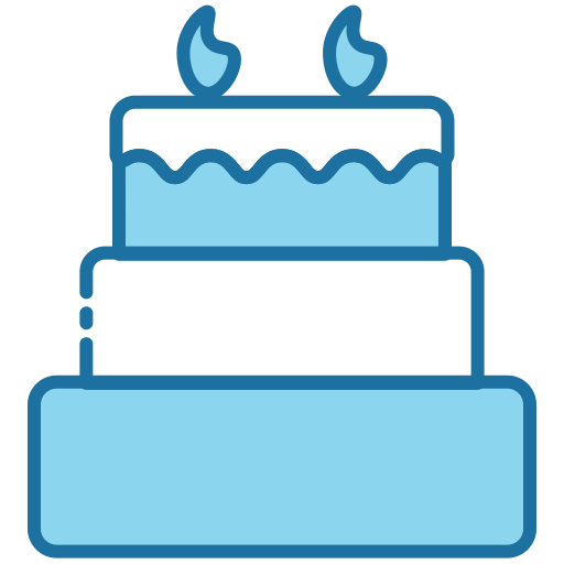 taart Generic Blue icoon