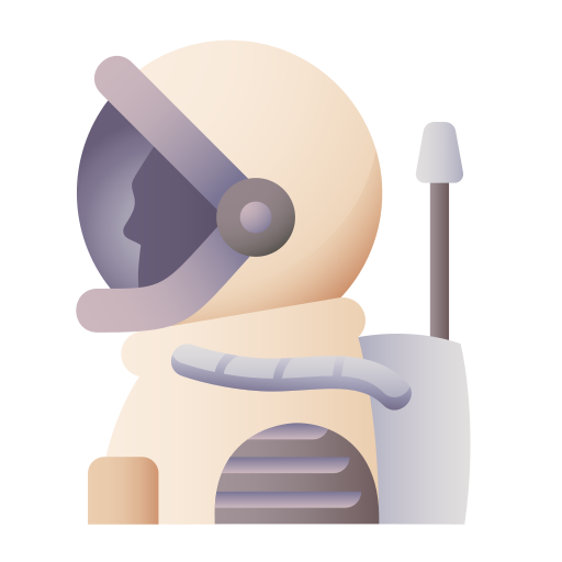 astronauta Generic Flat Gradient icono