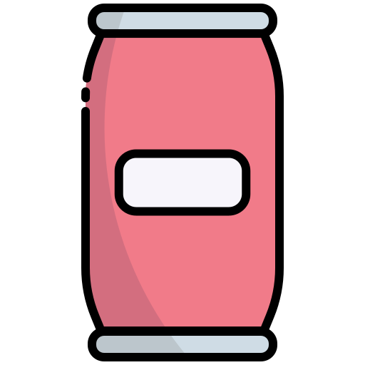 canette de soda Generic Outline Color Icône