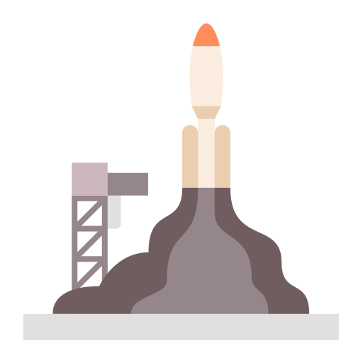 Rocket launch Generic Flat icon