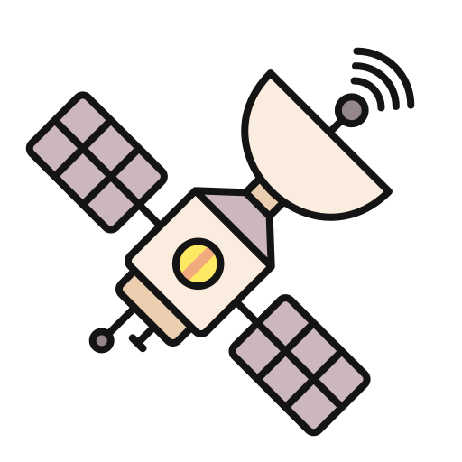 satellitare Generic Outline Color icona