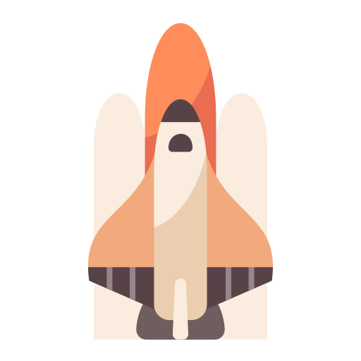 space shuttle Generic Flat icon