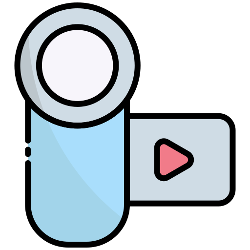 kamerarecorder Generic Outline Color icon