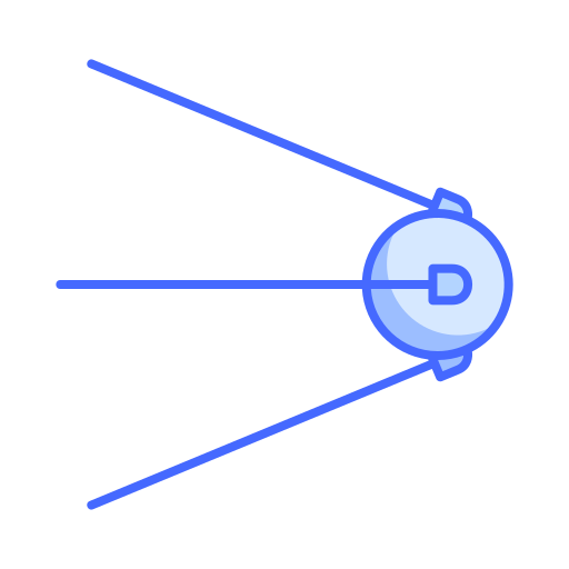 Sputnik Generic Blue icon