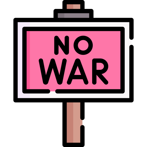 No war Special Lineal color icon