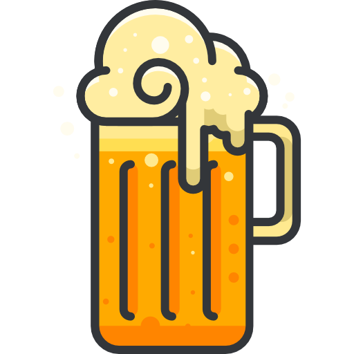 Beer Roundicons Premium Lineal Color icon