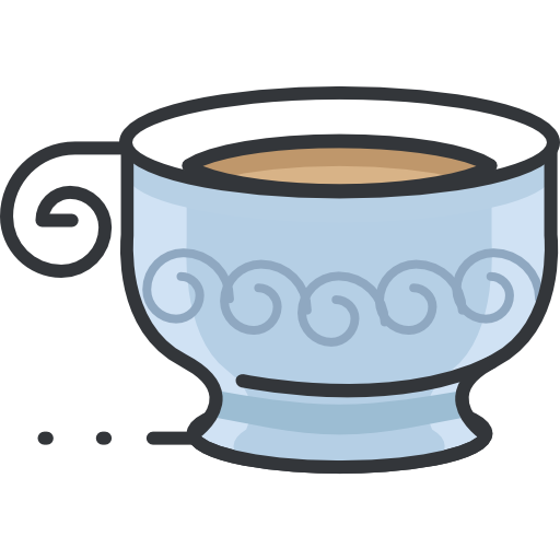 tazza di caffè Roundicons Premium Lineal Color icona