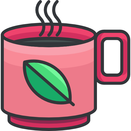 Tea cup Roundicons Premium Lineal Color icon