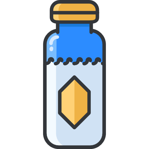 Milk bottle Roundicons Premium Lineal Color icon