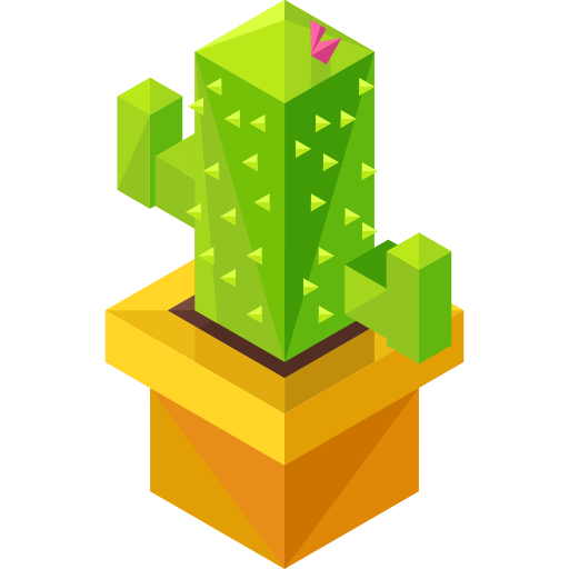 kaktus Roundicons Premium Isometric icon
