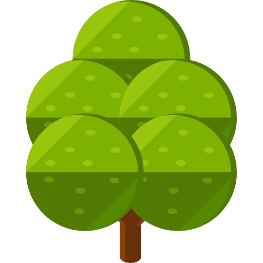 albero Roundicons Premium Isometric icona