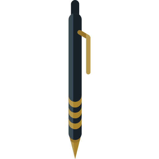 Pen Roundicons Premium Isometric icon