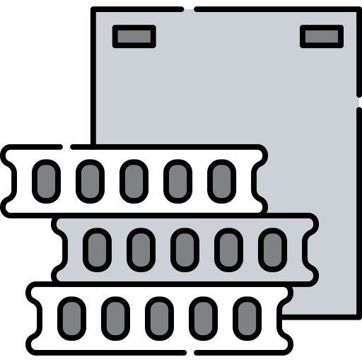 hormigón Generic Outline Color icono