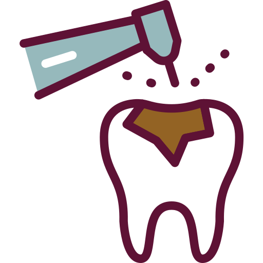 歯科用ドリル Generic Outline Color icon