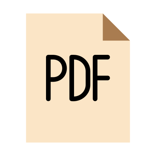 document pdf Generic Flat Icône