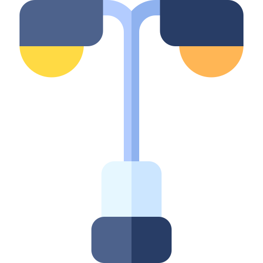 strassenlicht Basic Rounded Flat icon