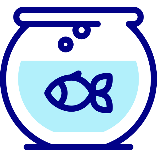 水槽 Detailed Mixed Lineal color icon