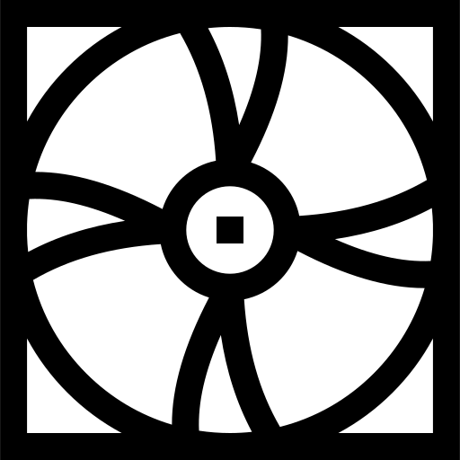 Ventilation Basic Straight Lineal icon