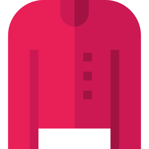 sweter rozpinany Basic Straight Flat ikona