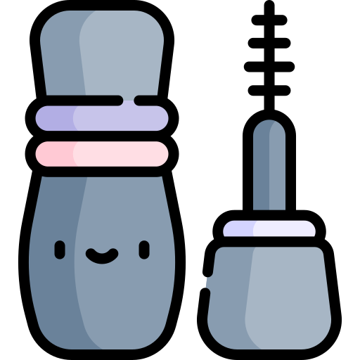 wimperntusche Kawaii Lineal color icon