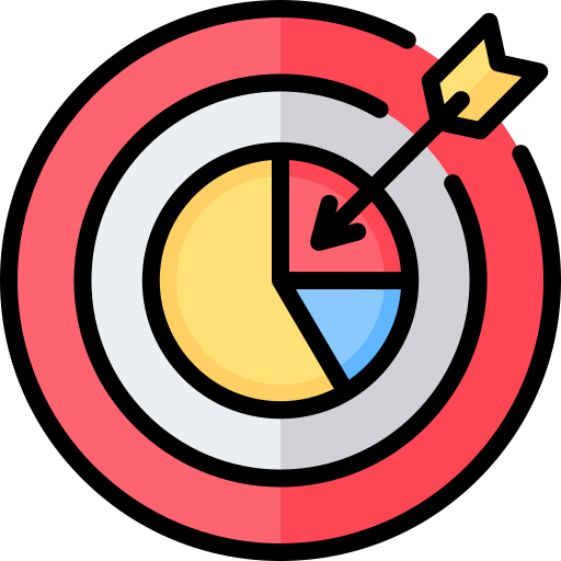 目標 Generic Outline Color icon