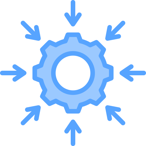reduzieren Generic Blue icon