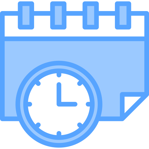 Schedule Generic Blue icon