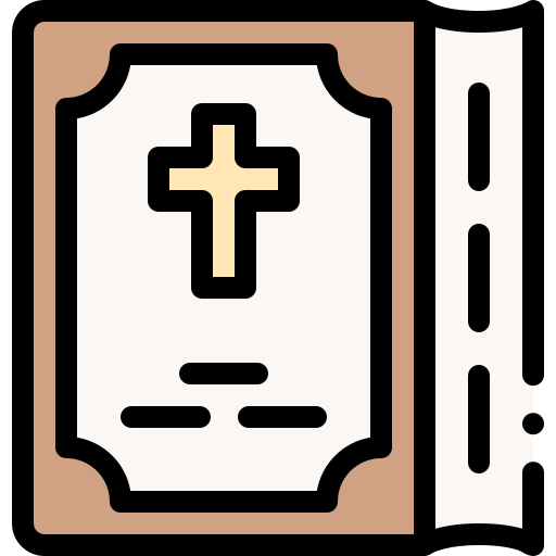 religion Detailed Rounded Lineal color icon