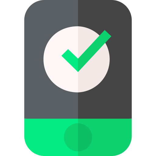 voto electrónico Basic Straight Flat icono