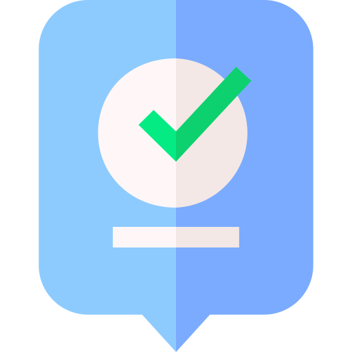 Vote yes Basic Straight Flat icon