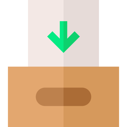 votar Basic Straight Flat icono