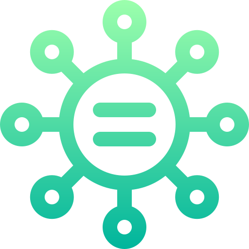 diagramm Basic Gradient Lineal color icon