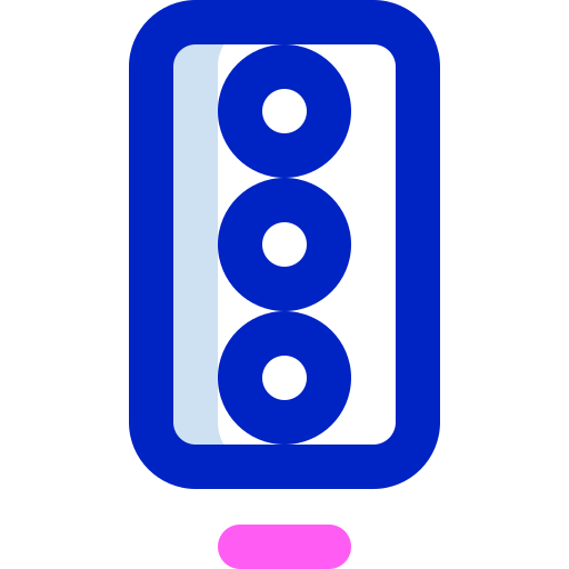 feux de circulation Super Basic Orbit Color Icône