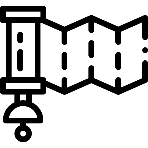 satellite Detailed Rounded Lineal Icône