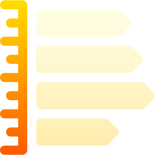 Гистограмма Basic Gradient Gradient иконка