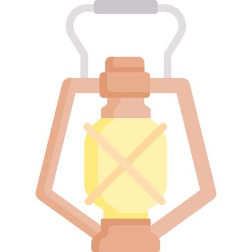 Oil lamp Special Flat icon