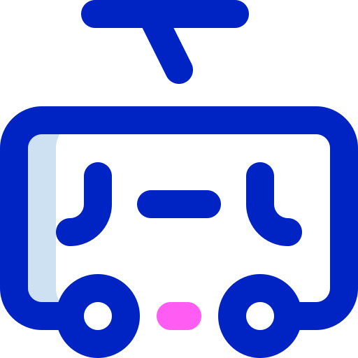 tranvía Super Basic Orbit Color icono
