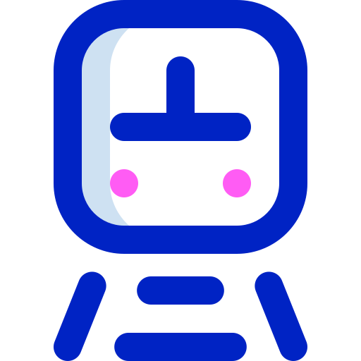 trein Super Basic Orbit Color icoon