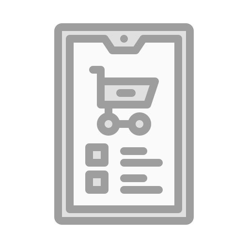 ショッピングカート Generic Grey icon