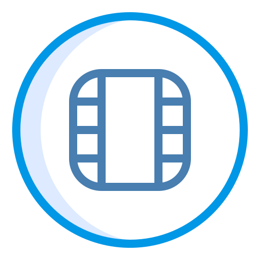 multimediaal Generic Blue icoon