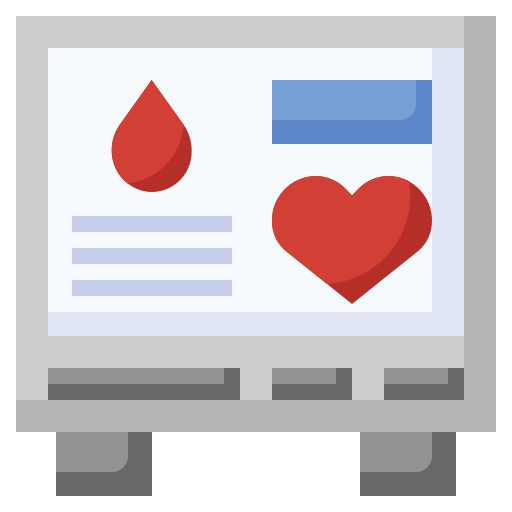 Electrocardiogram Surang Flat icon