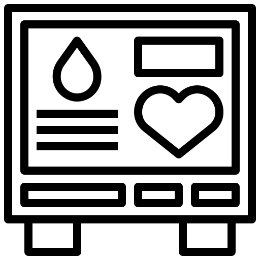 Électrocardiogramme Surang Lineal Icône